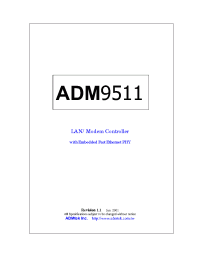 Datasheet  ADM9511