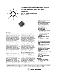 Datasheet  HDMP-0552