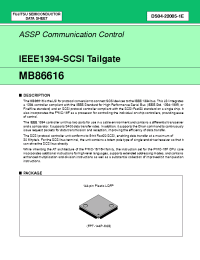 Datasheet  MB86616