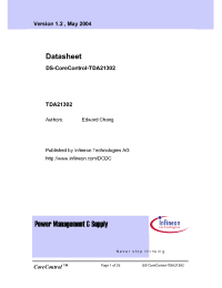 Datasheet  TDA21302