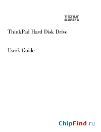 Datasheet  ThinkpadHDD