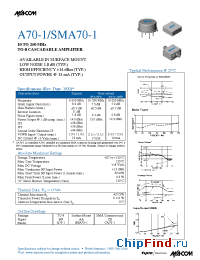 Datasheet  SMA70-1