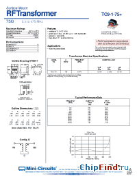 Datasheet  TC9-1-75