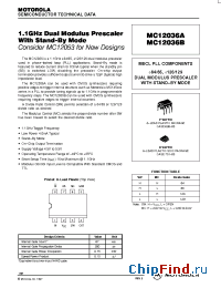 Datasheet  MC12036B