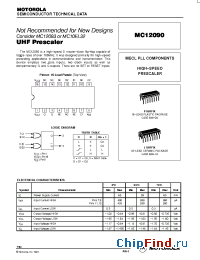 Datasheet  MC12090