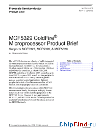 Datasheet  MCF5329