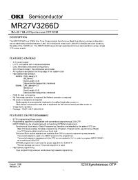 Datasheet  MR27V3266D