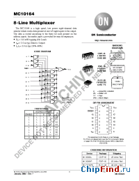 Datasheet  MC10164