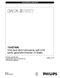 Datasheet  74ABT899D