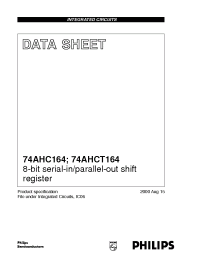 Datasheet  74AHCT164