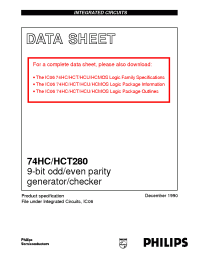 Datasheet  74HC/HCT280
