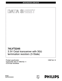 Datasheet  74LVT2245D
