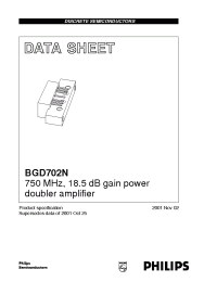 Datasheet  BGD702N