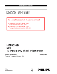 Datasheet  HEF4531B