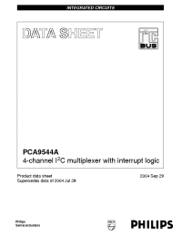 Datasheet  PCA9544A