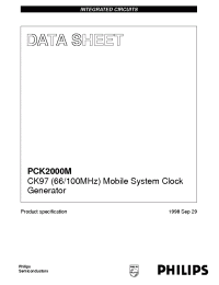 Datasheet  PCK2000M