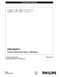 Datasheet  PDI1394P11