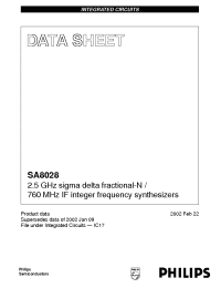 Datasheet  SA8028