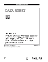 Datasheet  SAA7114H