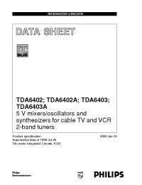 Datasheet  TDA6402A