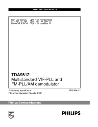 Datasheet  TDA9812