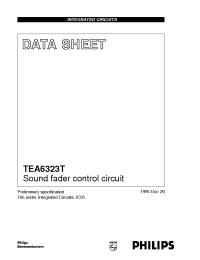 Datasheet  TEA6323T