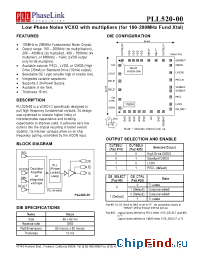 Datasheet  P520-00DC