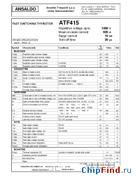 Datasheet  ATF415