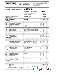 Datasheet  ATF524