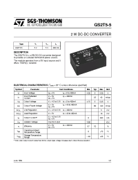 Datasheet  GS2T5-5