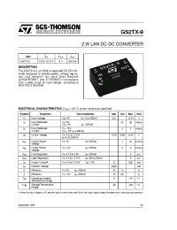 Datasheet  GS2TX-9