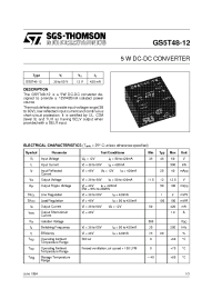 Datasheet  GS5T48-12