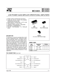 Datasheet  MC3503