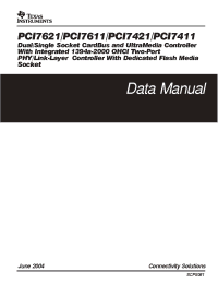 Datasheet  PCI7611