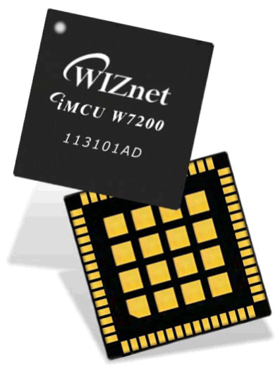 Новый сетевой контроллер WIZNET W7200