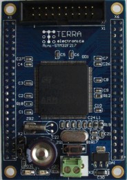 Многоцелевой модуль компании Терраэлектроника TE-STM32F417MCU с ядром Cortex-M4F 168 МГц и  16 МБ PSRM