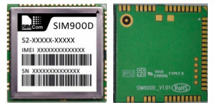 SIM900 - новый миниатюрный GSM/GPRS-модуль от SIMCOM