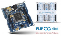 Arduino совместимая отладочная плата Flip & Click на базе ARM Cortex™-M3 AT91SAM3X8E