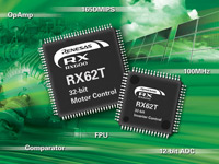 Renesas представиляет 32-разрядные микроконтроллеры группы RX62T