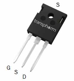 Каскодный нитрид-галлиевый полевой транзистор TPH3205WSB