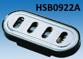 Миниатюрный овальный динамик HSB0922A-8 с мощностью 0,5Вт и майларовой мембраной