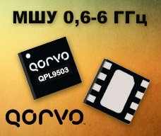 Широкополосный МШУ 0,6-6 ГГц от Qorvo