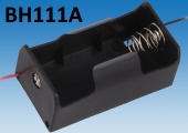 Колодка-корпус BH111A с проводами для подключения одного элемента питания типа D