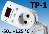 Терморегулятор ТР-1 в розетку 230В для бытовых нагревателей или охлаждающих устройств