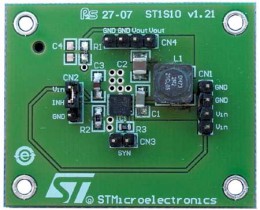 Демонстрационная плата STEVAL-ISA044V6 3 А синхронного 900 кГц понижающего DC-DC преобразователя c функцией ингибиции