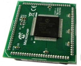 Подключаемый процессорный модуль MA240011 с микроконтроллером PIC24FJ128GA010