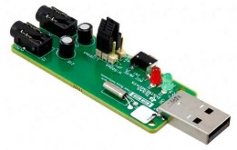 Оценочный модуль для микросхемы аудиокодека PCM2912A от Texas Instruments