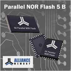 Микросхемы Parallel NOR Flash на 5 В от Alliance Memory