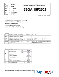 Datasheet  5SGA15F2502