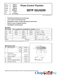 Datasheet  5STP52U5200